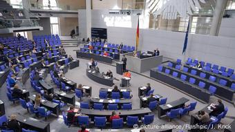 Αίθουσα της ολομέλειας της γερμανικής βουλής