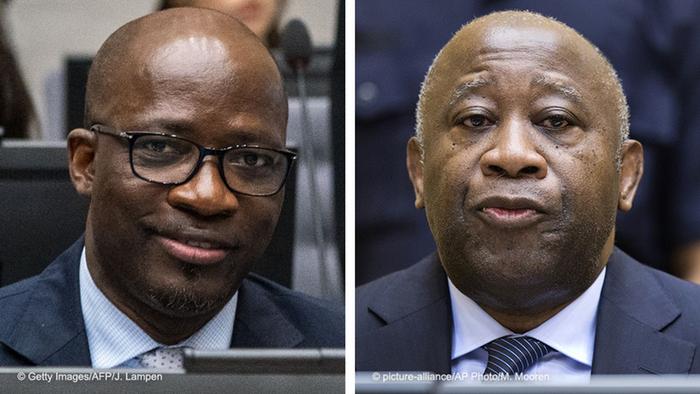 Bildkombo | Charles Ble Goude und Laurent Gbagbo