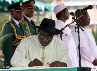 Goodluck Jonathan (Bild: AP)