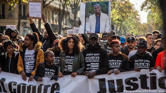 Frankreich Protest für Adama Traore in Paris