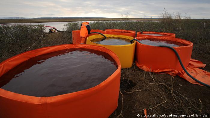 Russland Norilsk Ölkatastrophe