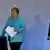 Канцлер ФРГ Ангела Меркель и вице-канцлер Олаф Шольц на представлении конъюнктурного пакета, 3 июня 2020 года