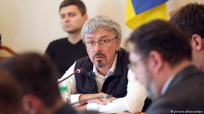 Мінстр культури та інформаційної політики України Олександр Ткаченко
