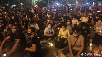 Taiwan Taipeh Gedenkveranstaltung an Massaker am Tian’anmen-Platz