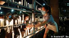 Hong Kong: miles de manifestantes desafían prohibición de la vigilia de Tiananmen 