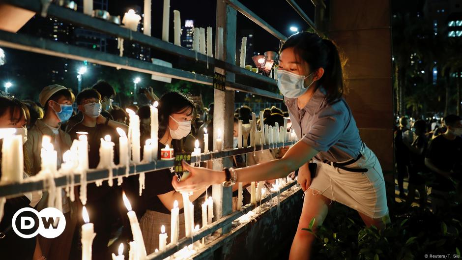 Hong Kong Activists Appear In Court Over Tiananmen Vigil Dw 07132020 5171