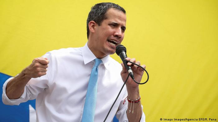 Лідер опозиції Венесуели Хуан Гуайдо