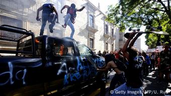 Foto de manifestantes en Guadalajara