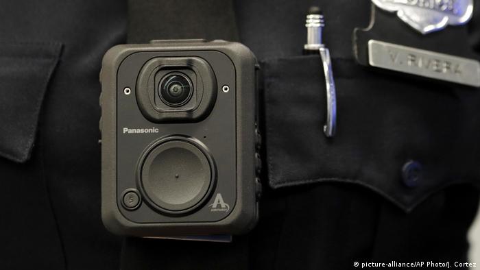 Câmera usada pela polícia de Newark, nos Estados Unidos