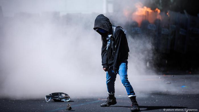 Protestas de Black-Lives-Matter en Ciudad de México.