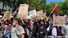 Anti-Rassismus Demo Köln 07.06.2020.
Fotografin: Susan Bonney-Cox, DW.