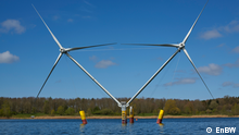 В Германии тестируют плавучий ветрогенератор для глубоких морей