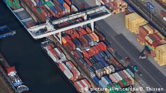 γερμανικές εξαγωγές, λιμάνι Ντούισμπουργκ