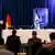 وزير الخارجية الالمانية هايكو ماس  في حديث إلى الصحفيين في مقر وزراة الخارجية الاسرائيلية