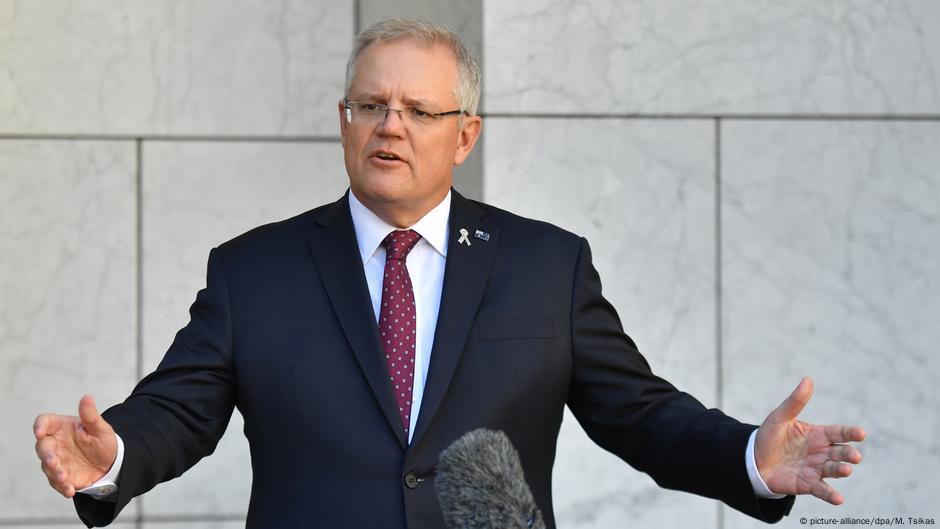 澳大利亞總理莫裡森19日在回應中國的不滿時表示，澳大利亞一直都是從自身利益為出發點來行事，並重申澳大利亞不會改變其政策。