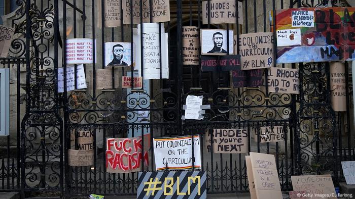 Oxford University Opts To Keep Controversial Cecil Rhodes Statue News Dw 20 05 2021