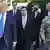 General Mark Milley (right) walking with Donald Trump