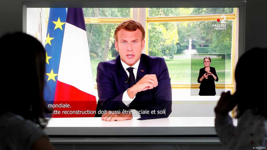 French President Macron Claims First Victory Against Coronavirus News Dw 14 06 2020