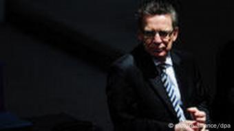 Bundesinnenminister Thomas de Maiziere (Foto: dpa)