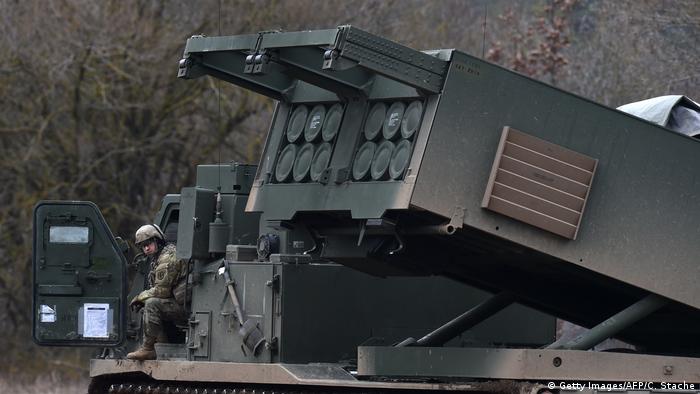 Украинската армия вече разполага с такива ПВО-системи от типа MLRS