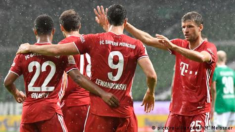 Bundesliga: Bayern Munich 90 minutes away from clinching 7th straight title
