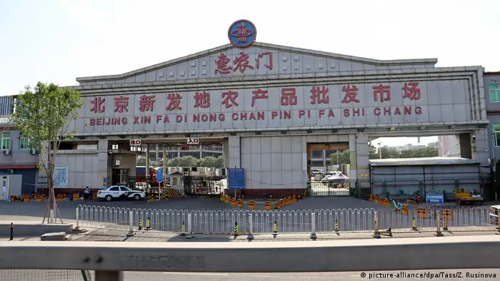 Coronavirus | China Peking Großmarkt von Yuegezhuang 