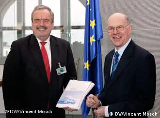Intendant Erik Bettermann und Norbert Lammert, Präsident des Deutschen Bundestags, in Berlin