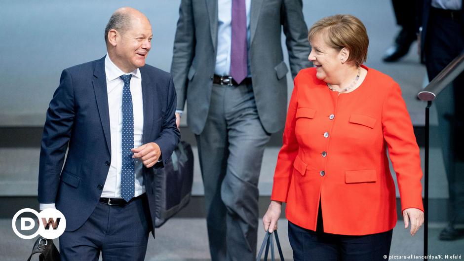 Scholz wird Merkel bei G20 begleiten, im vollen Wandel in der deutschen Regierung |  Deutschland |  DW