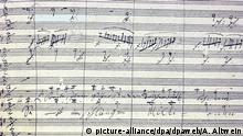 Beethoven 's Ninth - excerpt of the score