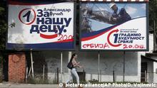 Serbien Wahlen | Wahlplakat