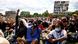 BLM protesters in London BLM protesters in London