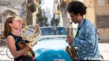 Sarah Willis, Hornistin und Yuniet Lombida Prieto, Saxophonist, Projekt Mozart y Mambo, Kuba, Havanna, @Rittershaus