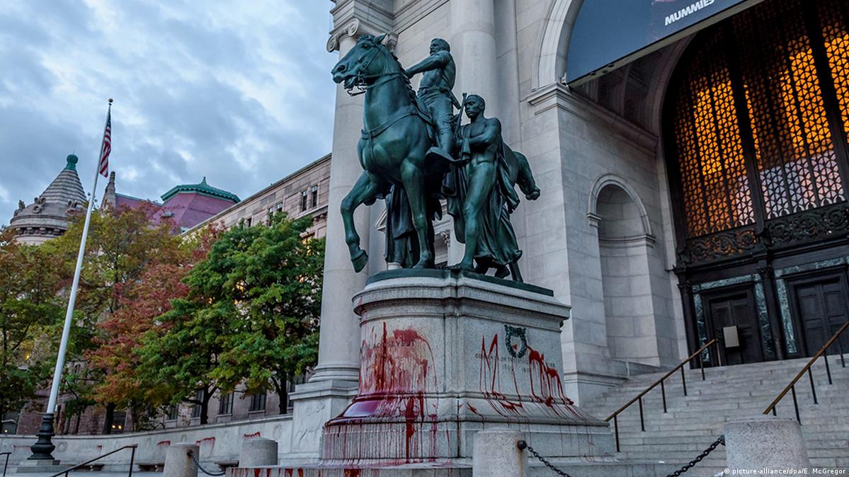 Arrests and prison time for people destroying statues Trump DW 06
