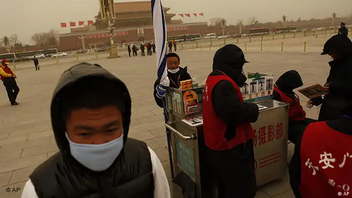 Flash-Galerie Sandsturm in China Peking
