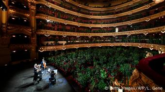 Συμβολικό κοντσέρτο για φυτά λόγω πανδημίας- Liceu Grand Theatre, Βαρκελώνη