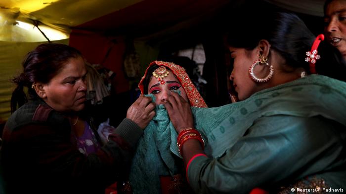 Indien | Geflüchtete pakistanische Hindus in Neu-Delhi (Reuters/A. Fadnavis)