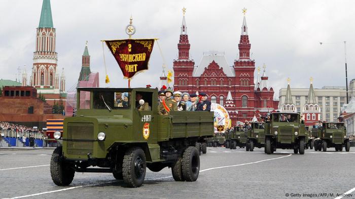 Russland Moskau Siegesparade 2005 (Getty Images/AFP/M. Antonov)