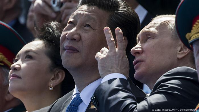 Vladimir Putin y Xi Junping
