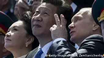 Russland Moskau Siegesparade 2015 Xi Jinping