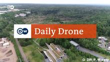 Titel: Daily Drone Schlagworte: #DailyDrone
Wer hat das Bild gemacht?: Peter Wozny
Wo wurde das Bild aufgenommen?: Grube Messel
Bildbeschreibung: Als Luftaufnahme des Ortes mit DailyDrone - Logo