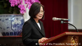 Taiwan Präsidentin Tsai Ing-Wen