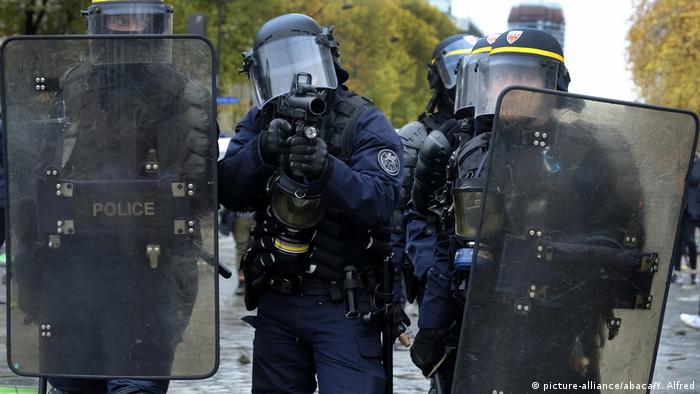 Paris Gelbwesten-Proteste | Polizei