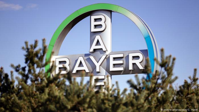 Das Logo des Bayer-Konzerns