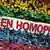 Anti-homophobia activists showing rainbow flag in a football stadium