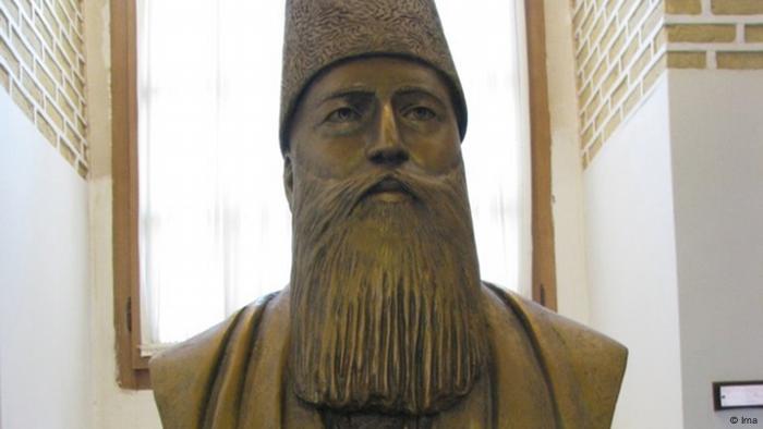 The statue of Ghaemmagham Farahani in Tehran