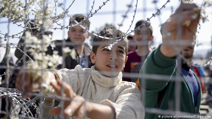 Migranten an EU-Außengrenze Griechenland