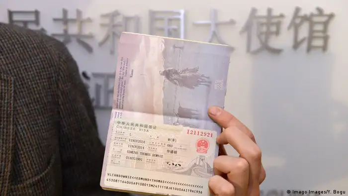 Symbolbild I US-Visum I China