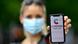Smartphone mit Corona Warn-APP Smartphone mit Corona Warn-APP