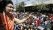 Imelda Marcos waves to the crowds in Norte on March 26 Imelda Marcos waves to the crowds in Norte on March 26