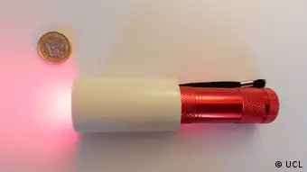 UK Taschenlampe mit langwelligem rotem Licht